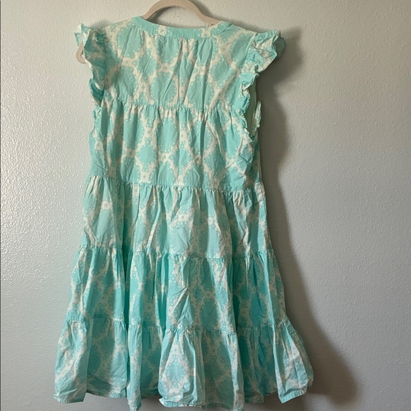 Roller Rabbit Light Blue Patterned Kids Dress - Picture 3 of 3